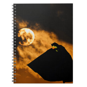 Duck Duck the Bat and the moon Notebook