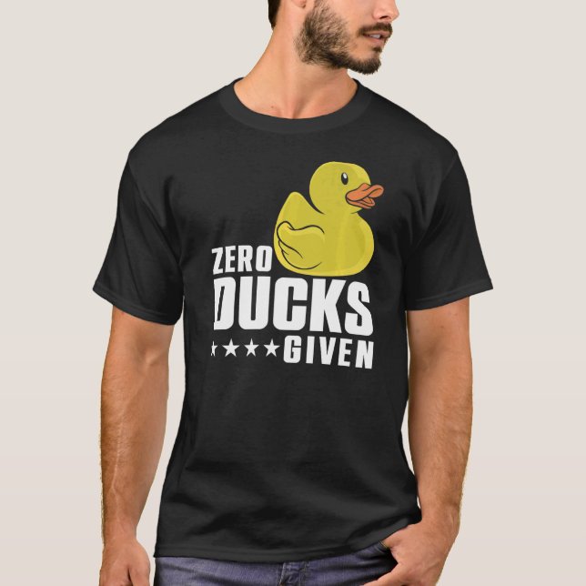 Duck  Duck Zero Ducks Given Kids T-Shirt (Front)