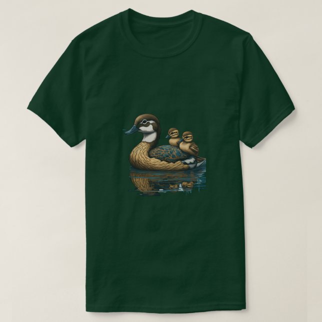 Duck Dynasty mama duck T-Shirt (Design Front)
