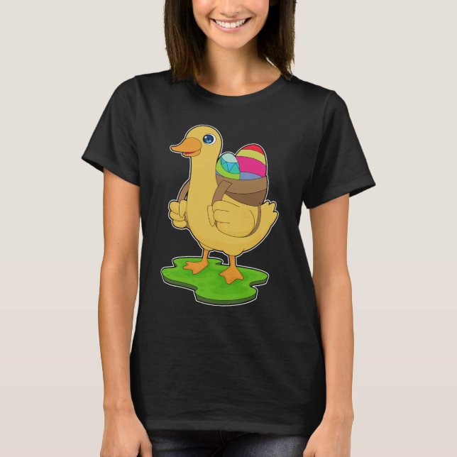 Duck Easter Easter eggs T-Shirt (Front)