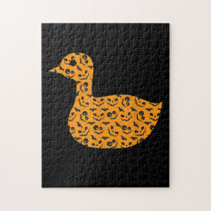 Duck Easy Halloween Outfit Mallard Dipper Lazy Jigsaw Puzzle