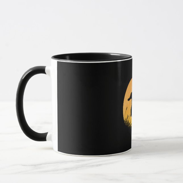 Duck Easy Halloween Outfit Mallard Dipper Moon Mug (Left)