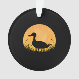 Duck Easy Halloween Outfit Mallard Dipper Moon Ornament