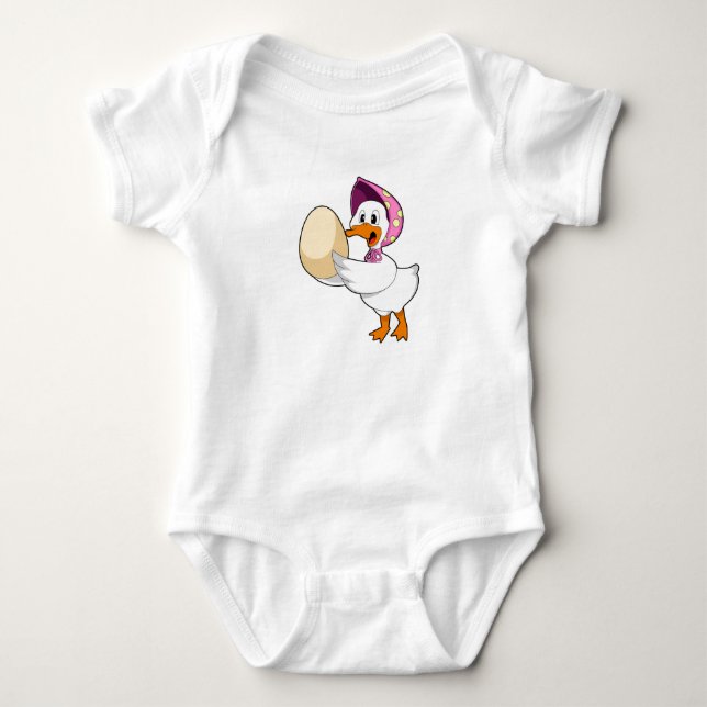 Duck Egg Baby Bodysuit (Front)