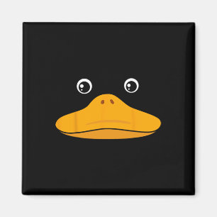 Duck Face Costume Cute Easy Animal Halloween Gift Magnet