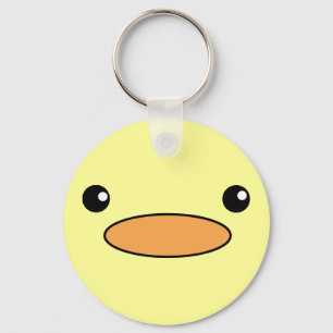 Duck Face Keychain