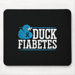 Duck Fiabetes Diabetes Awareness Month Insulin Pan Mouse Pad