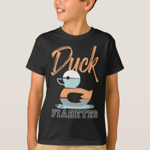 Duck Fiabetes Diabetes Awareness T-Shirt