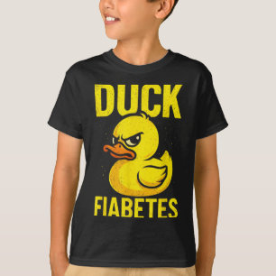 Duck Fiabetes - Funny Diabetes Awareness T-Shirt