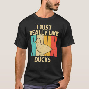 Duck For Men Women Mallard Mandarin Duck T-Shirt