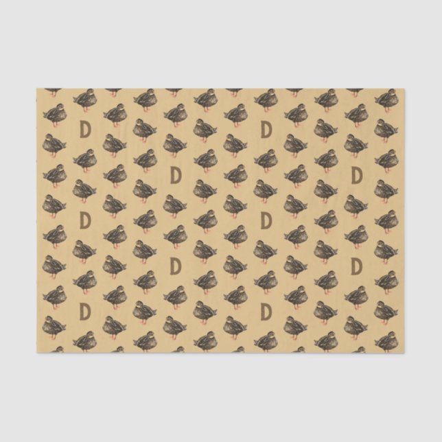 Duck Gift Wrapping Tissue Paper (Front)