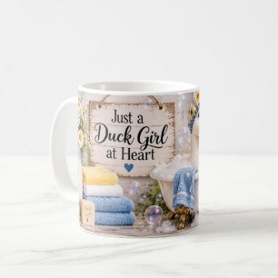 Duck Girl at Heart Mug