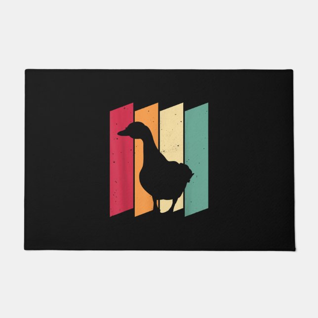Duck    Goose Farmer Gift Doormat (Front)