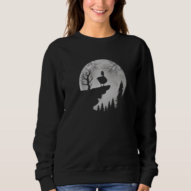 Duck Halloween Spooky Sweatshirt (Front)