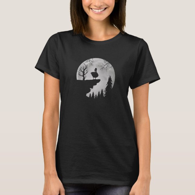 Duck Halloween Spooky T-Shirt (Front)
