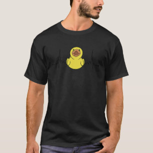 Duck Heartbeat Rubber Duck Pulse Ducklings T-Shirt