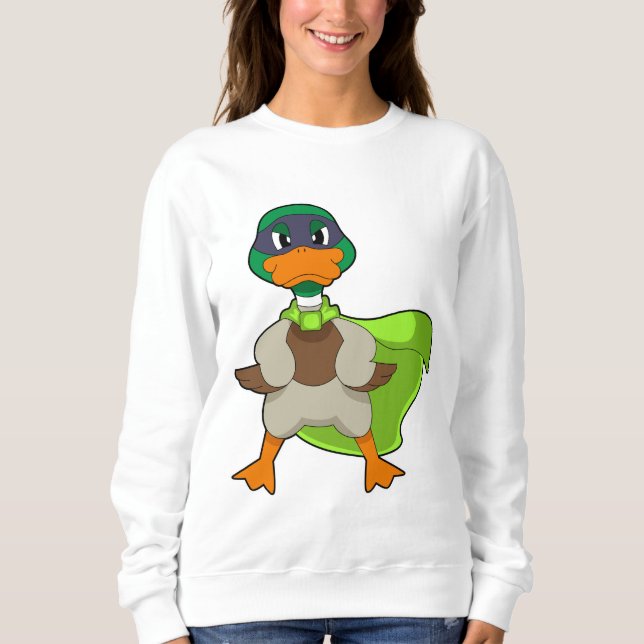 Duck Hero Cape Sweatshirt (Front)