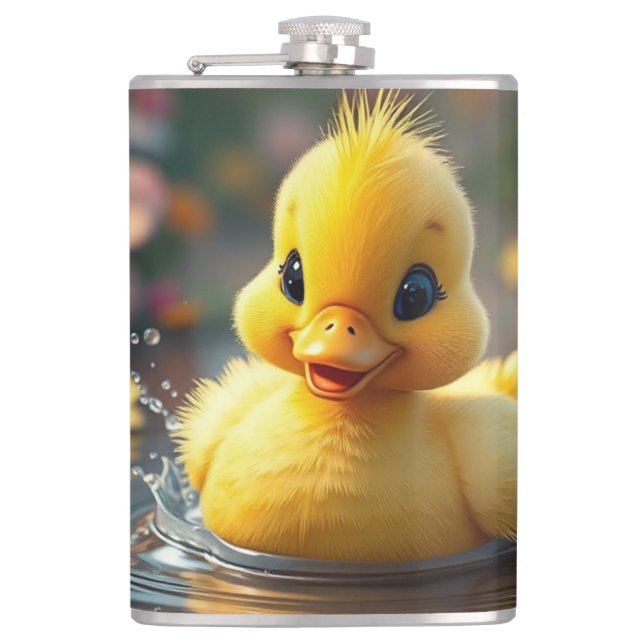 Duck Hip Flask (Front)