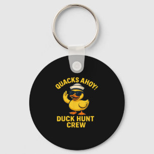 Duck Hunt Crew Rubber Duckie Search Cruise Essenti Key Ring