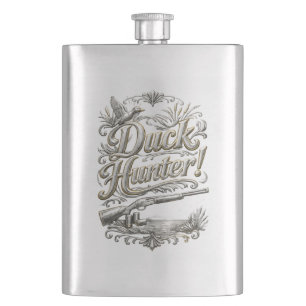 Duck Hunter's 8 oz Stainless Steel Flask