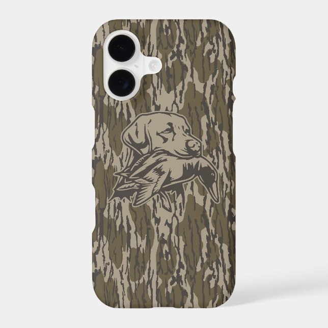 Duck Hunters with Dog Forest Bottom Lands Camo (Back)