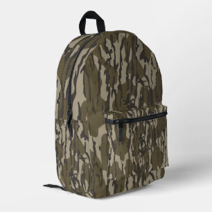 Duck Hunting Camo Ducks Bottomland Camo Printed Backpack