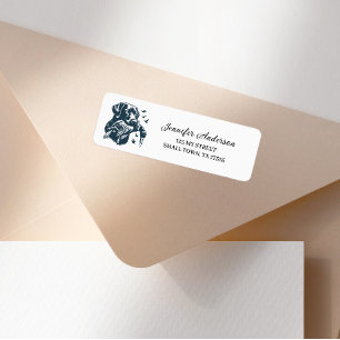 Duck Hunting Dog Address Label