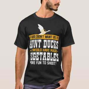 duck hunting dogs labrador print T-Shirt