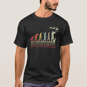 Duck hunting evolution retro style gift for duck h T-Shirt