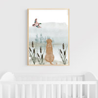 Duck Hunting Nursery Wall Art