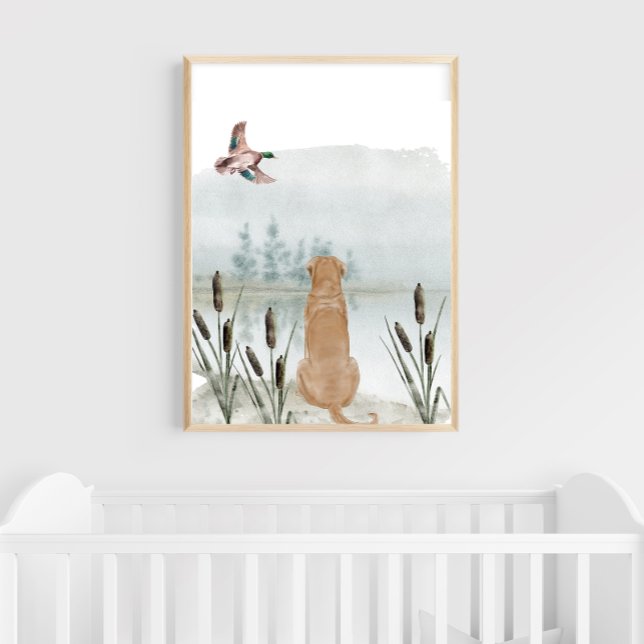 Duck Hunting Nursery Wall Art (Creator Uploaded)