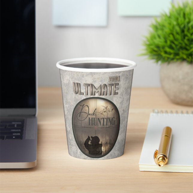 Duck hunting     paper cups (Insitu)