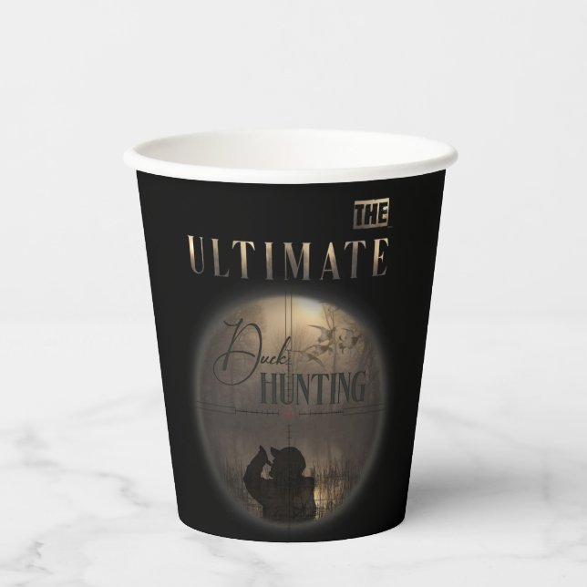Duck Hunting     Paper Cups (Front)