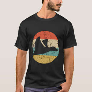 Duck Hunting Retro Flying Duck Icon T-Shirt