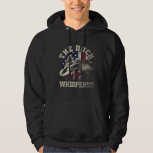 Duck Hunting The Duck Whisperer Waterfowl Hunting Hoodie