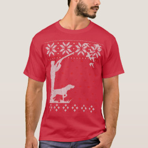 Duck Hunting Ugly Christmas Sweater, Duck Hunter C T-Shirt