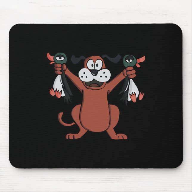 Duck Hunting Video Game Designed Clothing For Game Mouse Pad (Front)