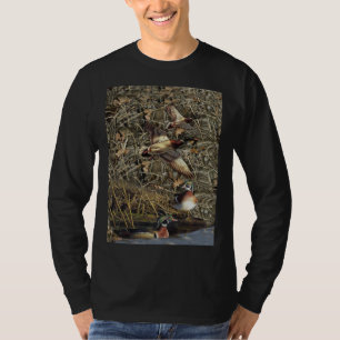 Duck Hunting waterfowl camo T-Shirt
