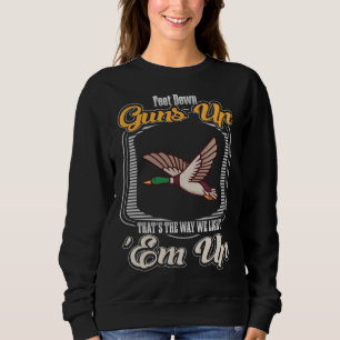 Duck Hunting Waterfowl Hunter Hunt Sweatshirt