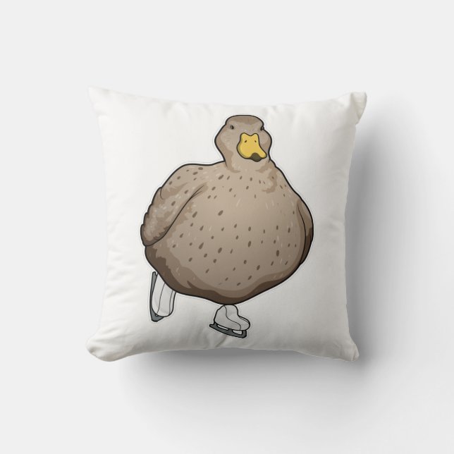 Duck Ice skating Ice skates Cushion (Front)