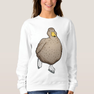 Duck Ice skating Ice skates Sweatshirt