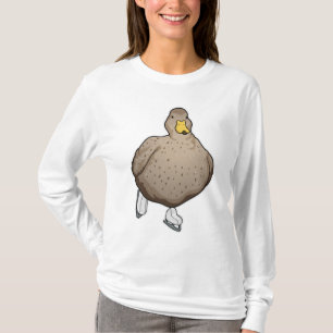 Duck Ice skating Ice skates T-Shirt