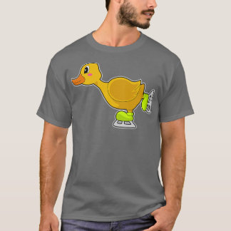 Duck Ice skating Ice skates Winter sports T-Shirt