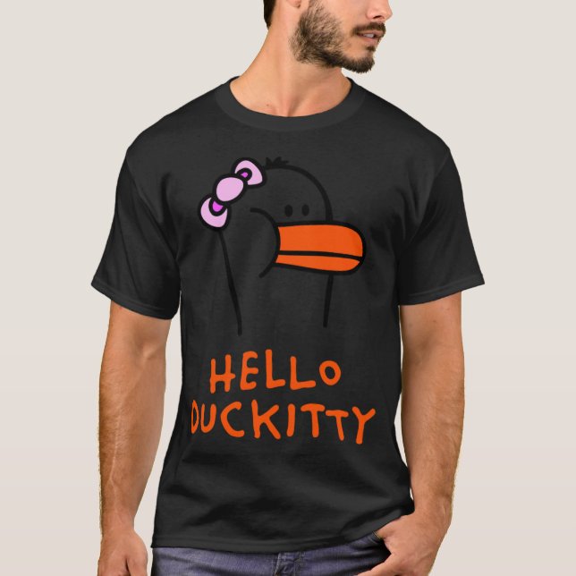 Duck Kitty home decor labrador print  T-Shirt (Front)