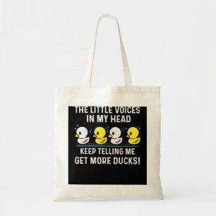 Duck Lovers Duck Owners Rubber Duck Lovers Rubber Tote Bag
