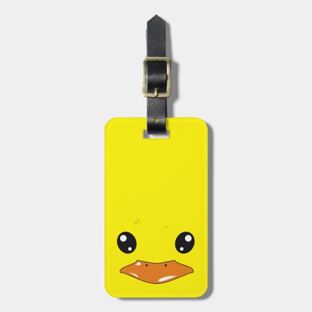 Duck Luggage Tag (Front Vertical)