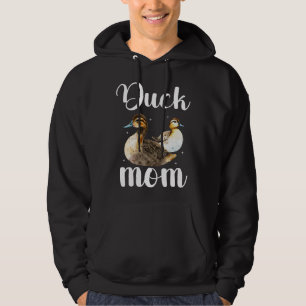 Duck Mom Duck Owner Duck Mama Duck Farmer Hoodie