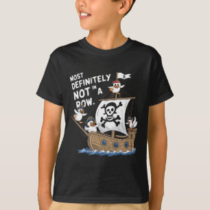 Duck Most Definitely Not All In A Row Mental Healt T-Shirt