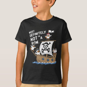 Duck Most Definitely Not All In A Row Mental Healt T-Shirt