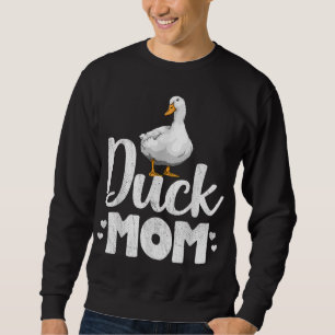 Duck Mum Funny Water Duckling Gifts Sweatshirt
